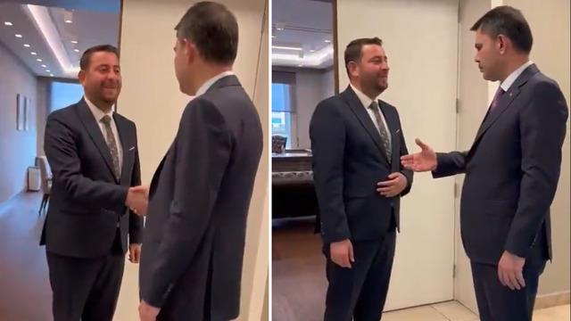 Dikkat çeken görüntü! TİP’li Belediye Başkanı’ndan Murat Kurum’a: ‘Sayenizde daha güzel olacak’
