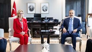 Bakan Fidan, Uluslararası Telekomünikasyon Birliği Genel Sekreteri Bogdan-Martin ile görüştü