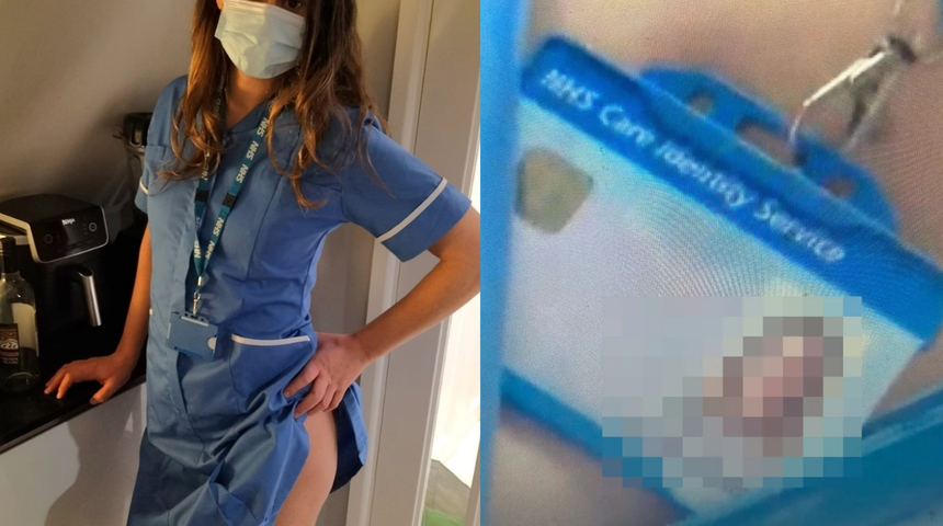 Hastanede çekip paylaştı! Kadın çalışanın müstehcen videoları olay oldu! Kartı ele verdi...