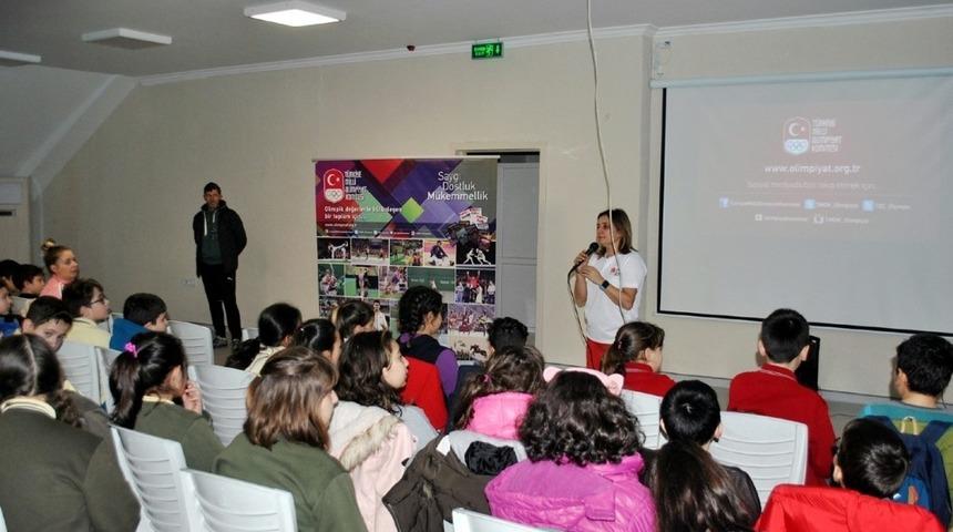 Mudanyalı &ouml;ğrencilere &ldquo;olimpik&rdquo; eğitim