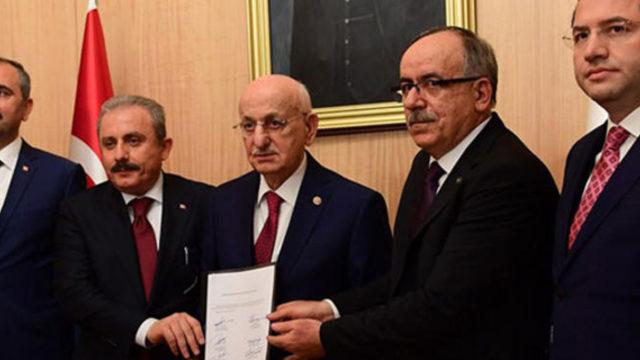 AK Parti - MHP ittifak paketi Meclis'te