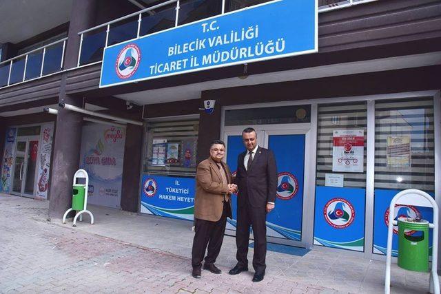 Başkan Yağcı Ticaret İl Müdürü Balta ile bir araya geldi