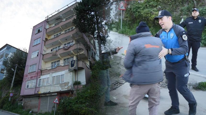 Samsun'daki facianın yaşandığı yerde yeni heyelan! Yol kapatıldı, polise zorluk çıkardı: "Ben bu yolda öleceğim"