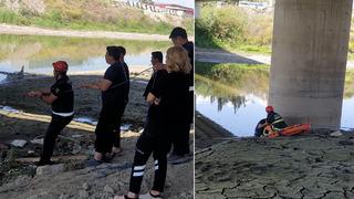 Çamura saplanan vatandaşı itfaiye kurtardı!