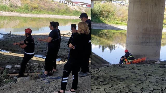 Çamura saplanan vatandaşı itfaiye kurtardı!