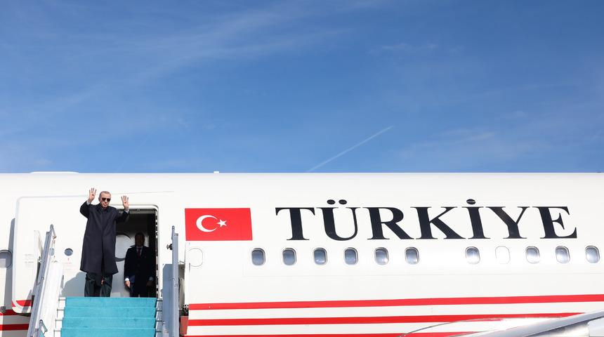 Cumhurbaşkanı Erdoğan İtalya'ya gitti