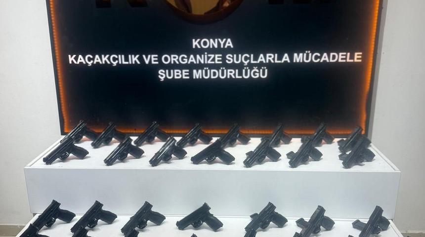 Konya'da kaçakçılık operasyonlarında 3 şüpheli yakalandı