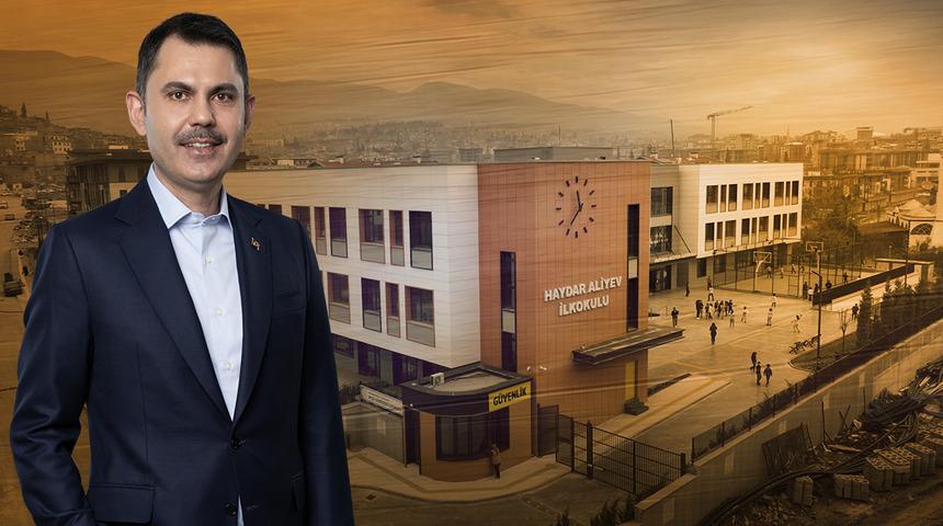 Bakan Kurum: Afetlere dirençli, çocuklarımız için güvenli