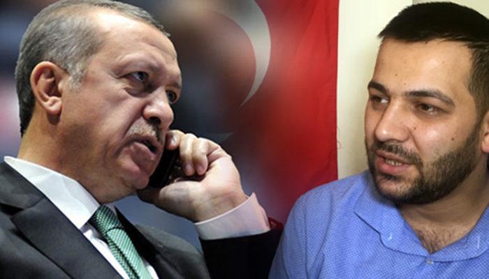 Cumhurbaşkanı Erdoğan ile 15 Temmuz Gazisi'nin duygu dolu telefon konuşması