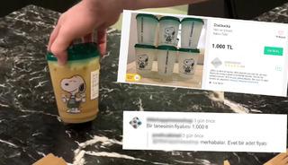 Bedava bardağı 1000 TL'ye satıyorlar!