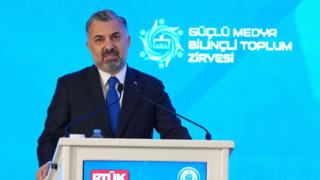 RTÜK Başkanı Şahin: 'Güçlü medya, bilinçli toplum' hepimizin ortak sorumluluğu