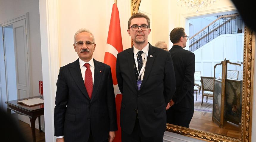 Ulaştırma ve Altyapı Bakanı Abdulkadir Uraloğlu Polonya’da