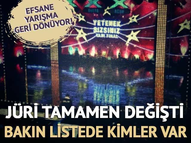 'Yetenek Sizsiniz Türkiye' geri dönüyor! Jüri tamamen değişti!