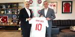 Hatayspor Başkanı Çinçin’den, İbrahim Hacıosmanoğlu’na ziyaret