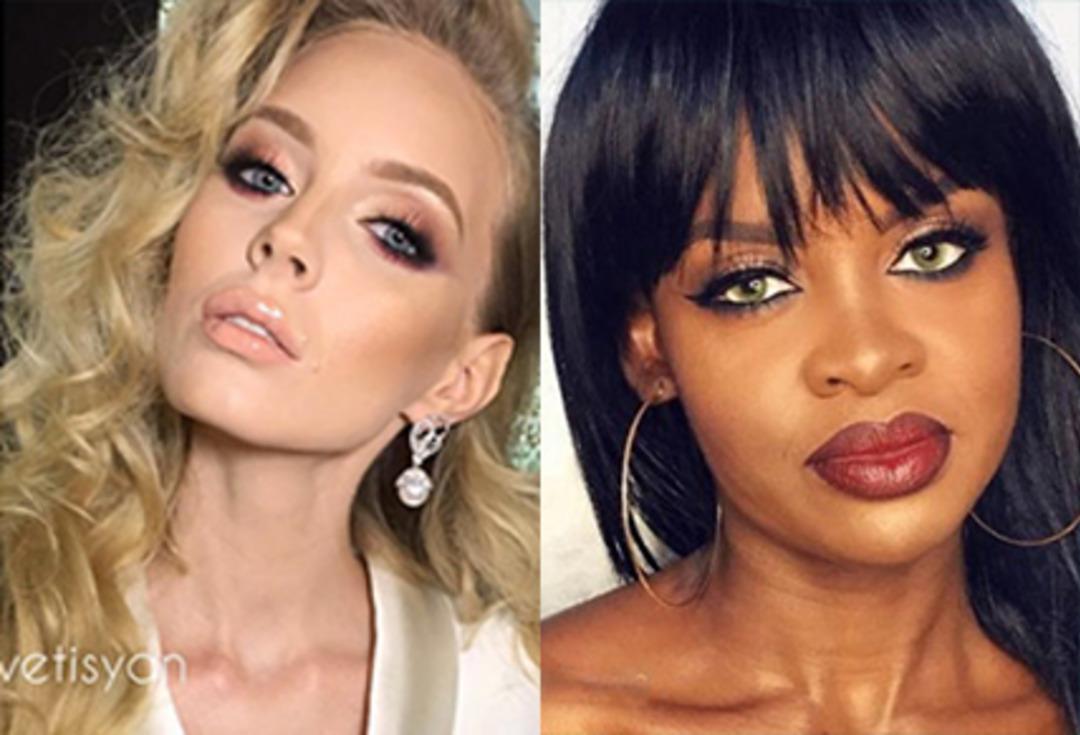 Makyaj fır&ccedil;asını sihirli değnek gibi kullanıyor