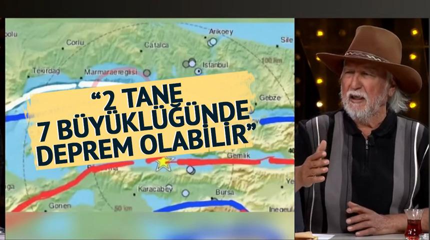 Şener Üşümezsoy, Marmara'nın güneyindeki fay hatlarına dikkat çekti: "2 tane 7 büyüklüğünde deprem olabilir, Bandırma, Bursa ve Çanakkale etkilenir"