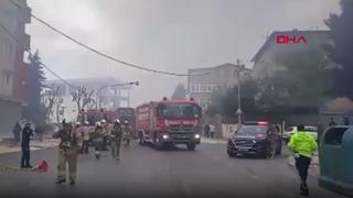 İstanbul'da sabah saatlerinde korkutan yangın!