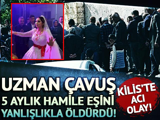 Acı olay: Uzman çavuş 5 aylık hamile eşini yanlışlıkla öldürdü!