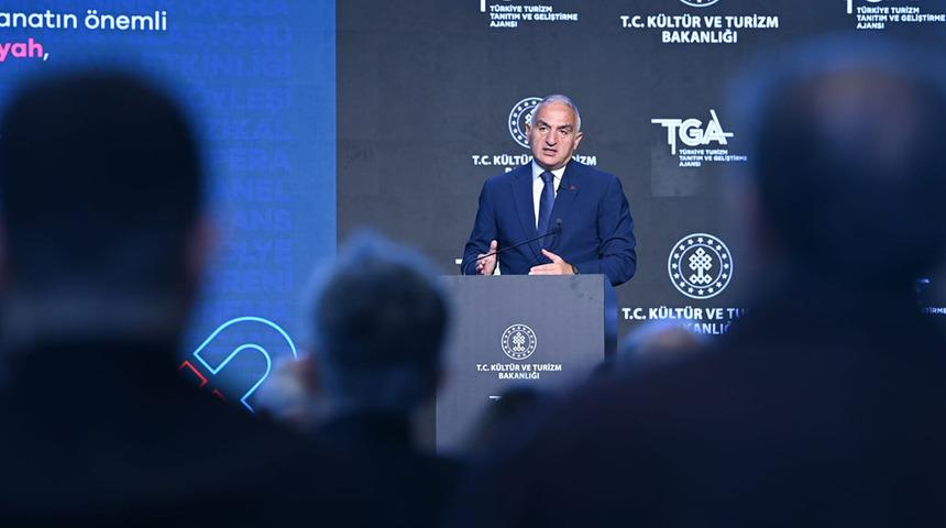 Kültür ve Turizm Bakanı Ersoy 2025 yılı hedefini açıkladı: '65 milyon ziyaretçi, 64 milyar dolar'