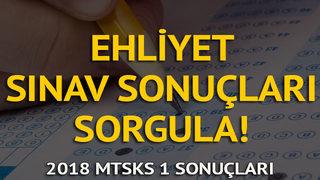Ehliyet sınav sonuçları sorgula! Yılın ilk ehliyet sınav sonuçları belli oldu! İşte 10 Şubat MTSKS sınav sonuç belgesi 