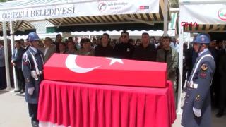 Şehit astsubay son yolculuğa uğurlandı