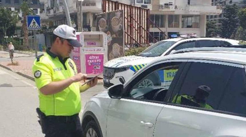 Gazipaşa'da trafikte sıkı denetim