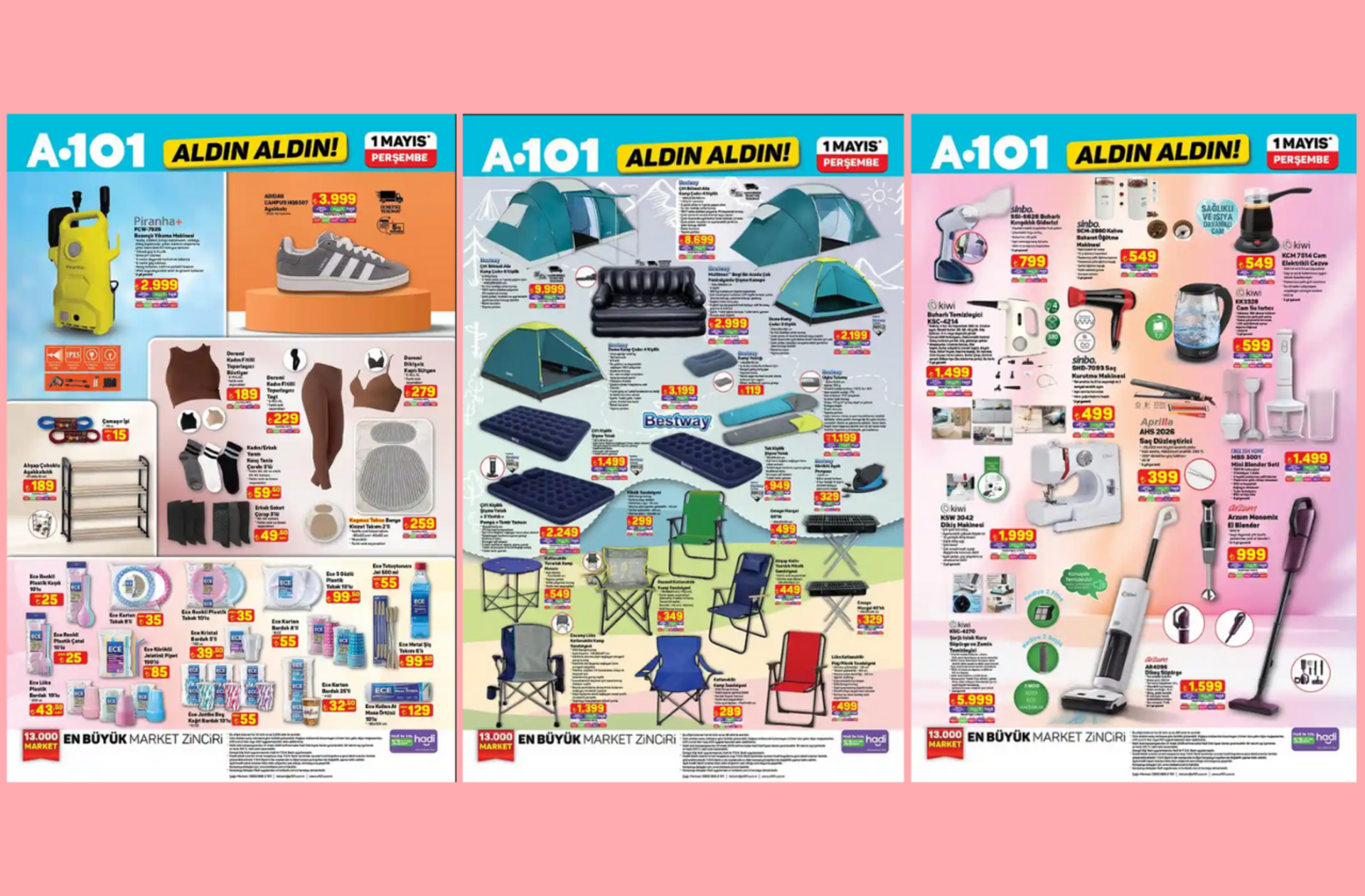 A101'e Adidas spor ayakkabı geliyor! İşte 1 Mayıs 2025 A101 Aldın Aldın Kataloğu