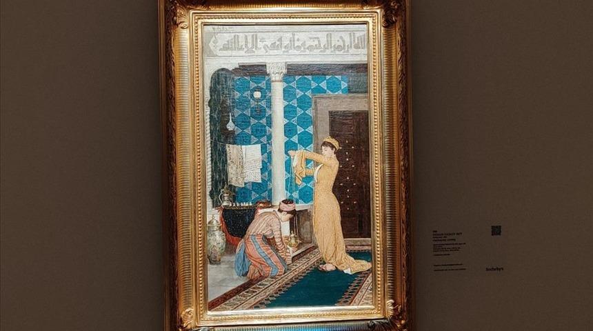 Osman Hamdi Bey'in tablosu Londra'da 1 milyon sterline satıldı