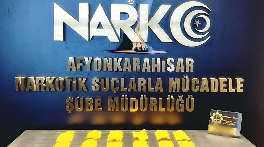 Afyonkarahisar'da uyuşturucu operasyonu! 3 zanlı tutuklandı