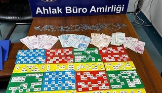 Adana'da kumar oynatılan iş yeri canlı yayından belirlendi