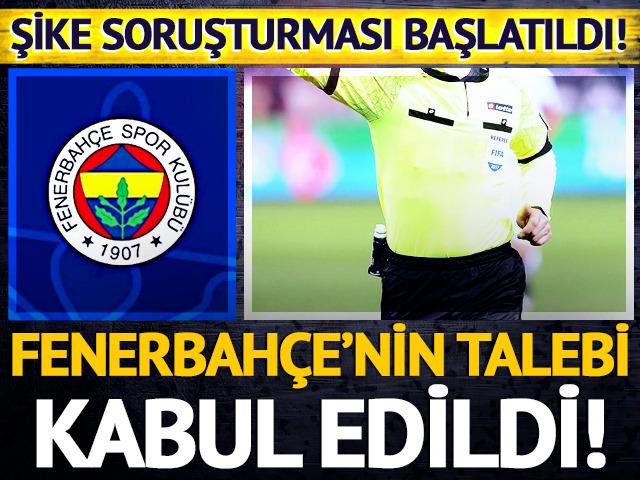 Fenerbahçe'nin talebi TFF tarafından kabul edildi! Son maçta şike mi yapıldı?