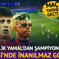 Lamine Yamal'dan Arda Güler'i kıskandıracak gol! Şampiyonlar Ligi'nde tarihe geçen gece...