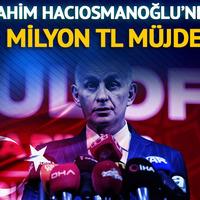 Hacıosmanoğlu’ndan Trabzonspor U19 Takımı’na prim