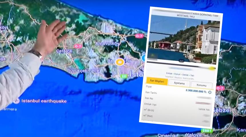 Boğaz'daki yalılar da satışa çıkarıldı! Deprem sonrası tercihler değişti 'Ciddi talep var'