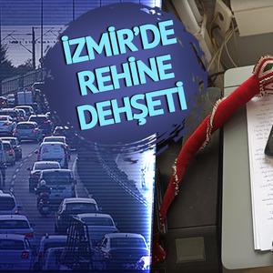 Can havliyle atladığı otomobilden inen kişiler kırbaçla dövdü! İzmir'de trafiğin ortasında korkunç olay