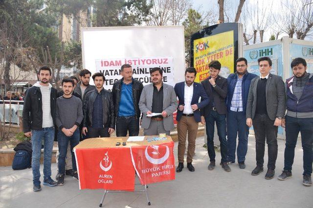 TAMAM Alperen Ocakları idam cezası istedi