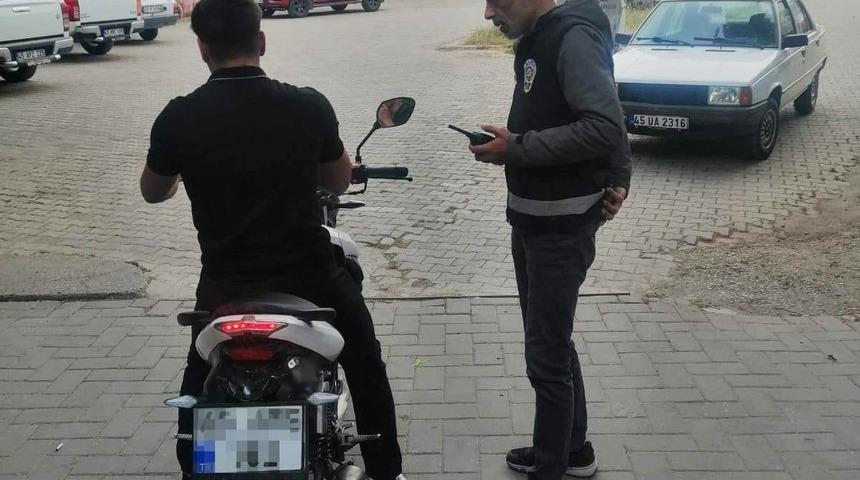 Manisa'da 257 motosiklet sürücüsüne ceza kesildi