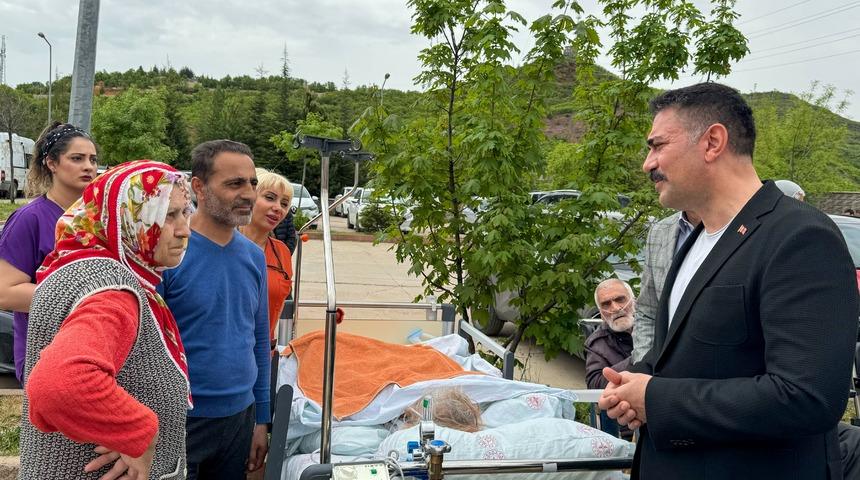 Vali Tekbıyıkoğlu: "Hastalar servislere alınmaya başlandı"