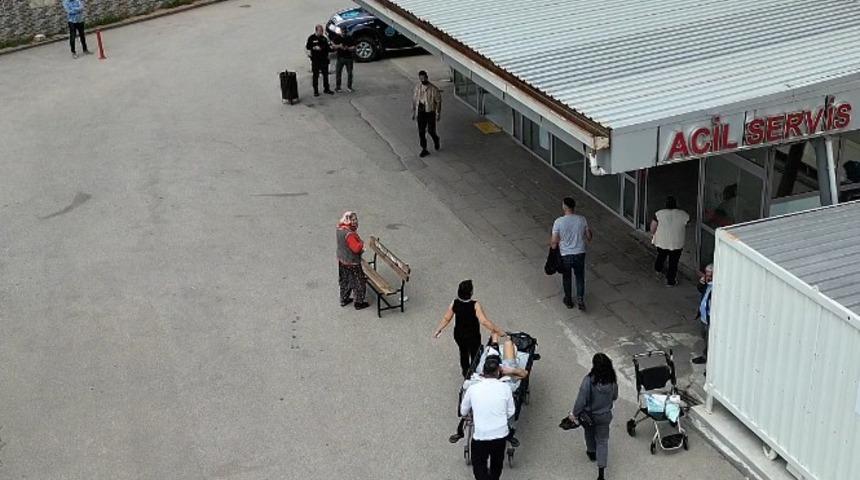 Tunceli Devlet Hastanesinde yangın paniği: Hastalar tahliye edildi