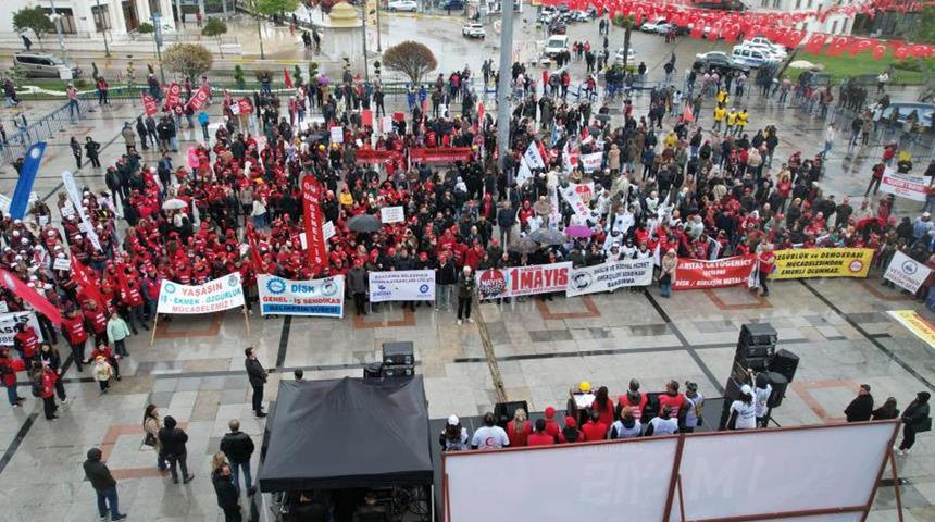 Bandırma'da 1 Mayıs kutlamaları