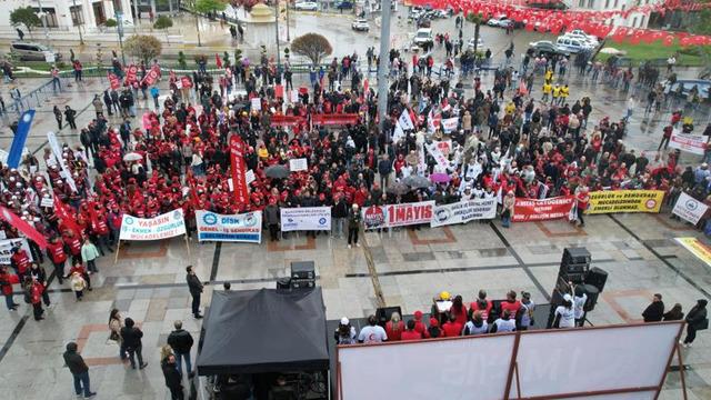 Bandırma'da 1 Mayıs kutlamaları