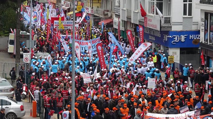1 Mayıs'ta Samsun'dan renkli görüntüler