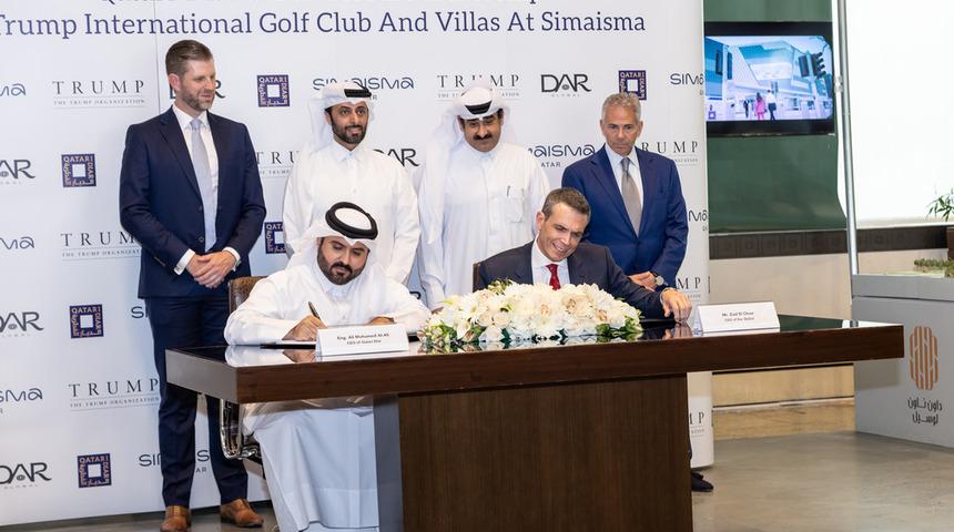Trump'tan Katar'daki Simaisma projesine 3 milyar dolarlık yatırım