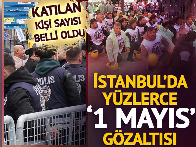 Son dakika | 1 Mayıs'ta İstanbul'da yüzlerce gözaltı! İçişleri Bakanı Yerlikaya duyurdu: '409 şüpheli gözaltına alındı'