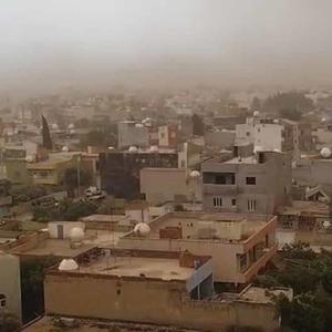 Mardin’de toz taşınımı günlük yaşamı olumsuz etkiledi