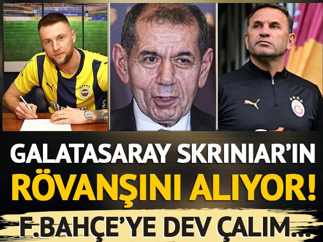 G.Saray Skriniar'ın rövaşını alıyor! F.Bahçe'ye dev çalım... İlk görüşme yapıldı