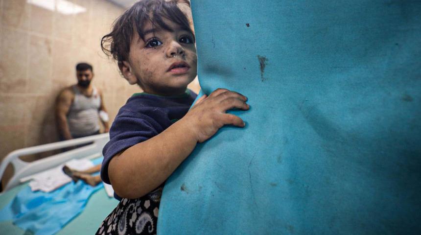 Gazze'den dünyaya "açlıktan ölen çocukları kurtarın" çağrısı