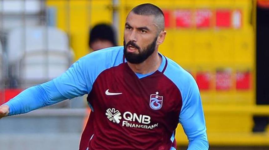 Trabzonspor'da Burak Yılmaz &ccedil;alışmaya katılmadı