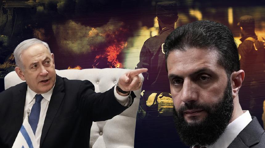 İsrail'den Şam'a hava saldırısı! Suriye Cumhurbaşkanlığı Sarayı yakınını vurdular