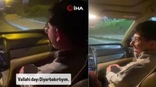 Yol boyunca 'Dayı' diye hitap ettiler... Otostop çektikleri aracın sürücüsü bakın kim çıktı!